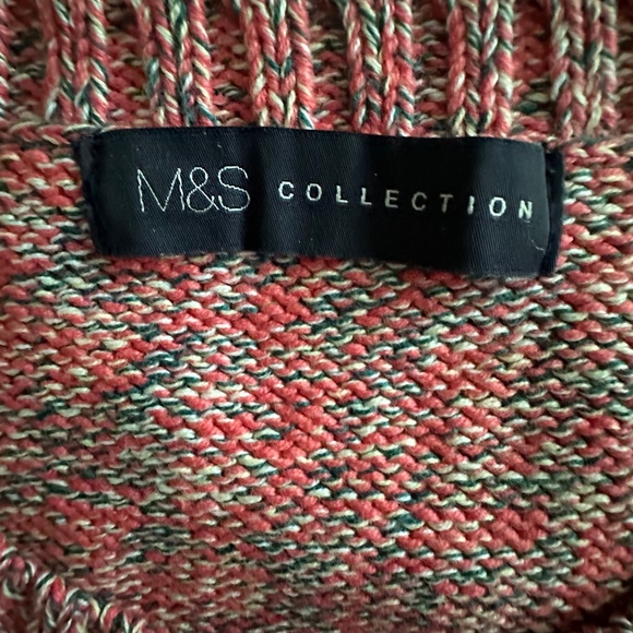 M&S Collection Women' US Small/UK8 Sleeved Round Neck Pullover Knit Sweater Top - Picture 11 of 13